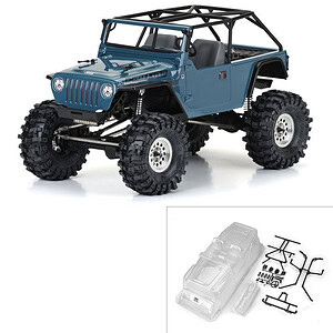 Pro-Line 1/10 2004 Jeep LJ /Trail Cage 12.3 Inch Wheelbase Crawlers - PRO364400 - Body (Clear)
