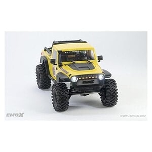 High-performance RC off-road truck with rugged tires and detailed design for RC car enthusiasts.
