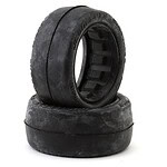 Durable rubber tires for RC cars, perfect for off-road and racing adventures.