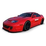 24K RC Technology 1/10 Twinz Design Nissan 300ZX Full Kit w/Cosmetic Mods - TAF23006 - Body (Clear)