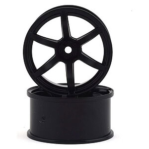 Yokomo 12mm Hex Racing Performer Drift Wheels (Black) (2) YOKRP-6213B8A