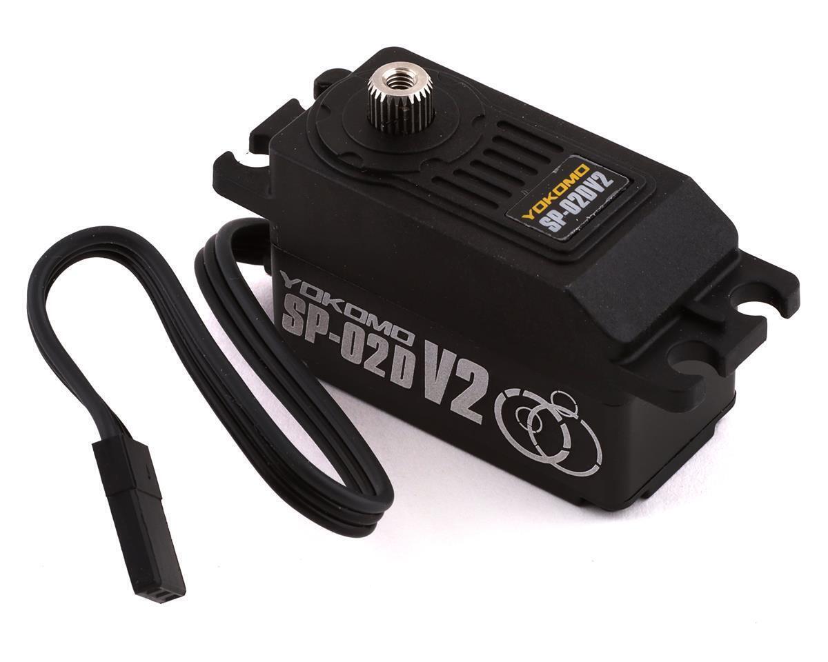Yokomo SP-02D V2 RWD Digital Low Profile Drift Servo Black YOKSP-02DV2A
