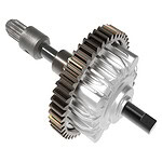 Traxxas Mini Maxx Center Differential Steel Spur Gear and Aluminum Carrier TRA10760R TRA10760R