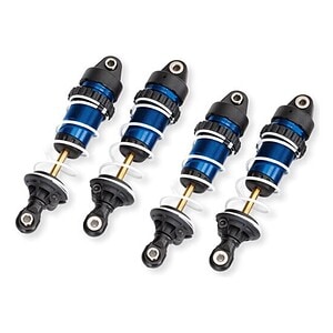 Traxxas Mini Maxx Aluminum GTR Shocks TRA10765-BLUE