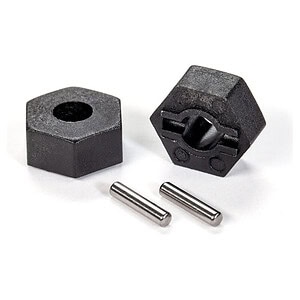 Traxxas 12mm Hex Stub Axle Pin and Collar Set TRA1654