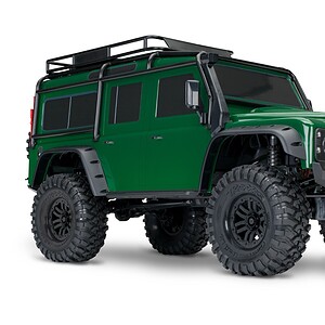 1/10 TRX-4 Scale & Trail Rock Crawler w/Land Rover Defender Body Green 82256-4-GRN