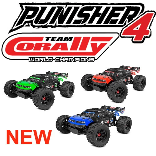 Team Corally Unleashes the Beast with the Punisher 4 Monster Truck