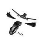Losi Fender Handguards & Handle Bars Black: PM-SM LOS-2281