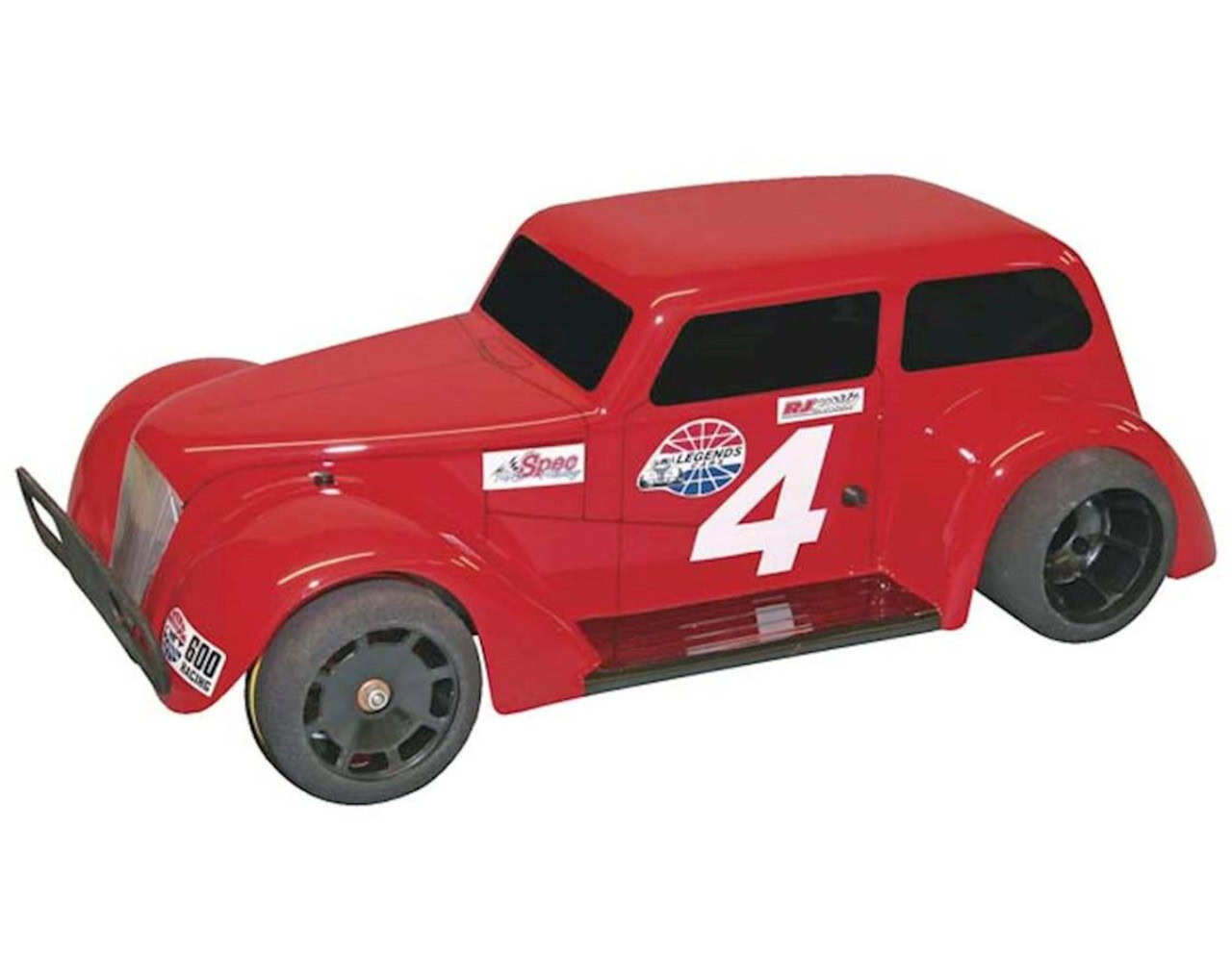 RJ Speed RJS1017 R/C Legends 37 Sedan Kit Body (Clear)