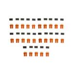 Spektrum Connector - IC5 Battery Bulk (25)