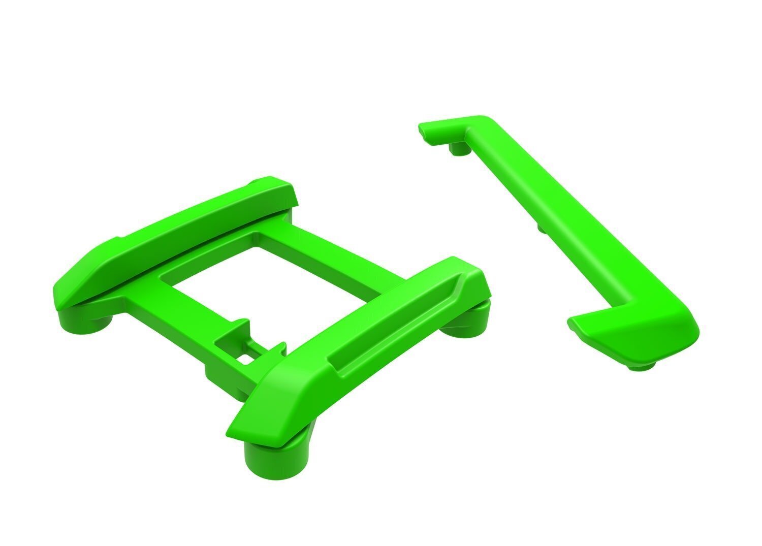 Traxxas Mini Maxx Skidplate/Tgate Protector Green TRA10717-GRN