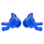 Traxxas Mini Maxx Aluminum Steering Blocks (Blue) TRA10734-BLUE