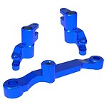 Traxxas Mini Maxx Aluminum Steering bellcranks (Blue) TRA10743-BLUE