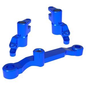 Traxxas Mini Maxx Aluminum Steering bellcranks (Blue) TRA10743-BLUE