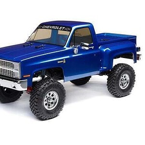 1/10 Axial SCX10 III 1982 Chevy K10 Base Camp RTR 4WD Rock Crawler w/2.4GHz Radio Blue AXI03030T1