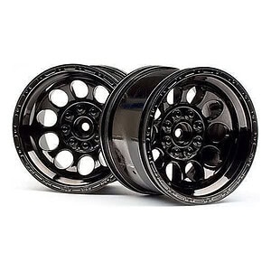 HPI Bullet ST Wheels Black Chrome (Pair) HPI101252
