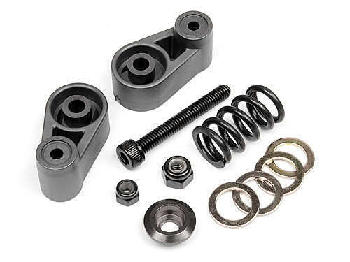 HPI Servo Saver Set (Gunmetal) Baja 5SC/D-Box/Boss HPI102165