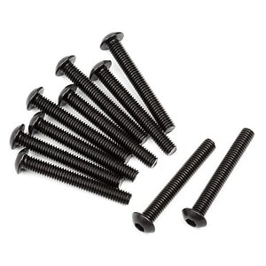 HPI Button Head Screw M3X22mm Hexhead (10pcs) HPI107894
