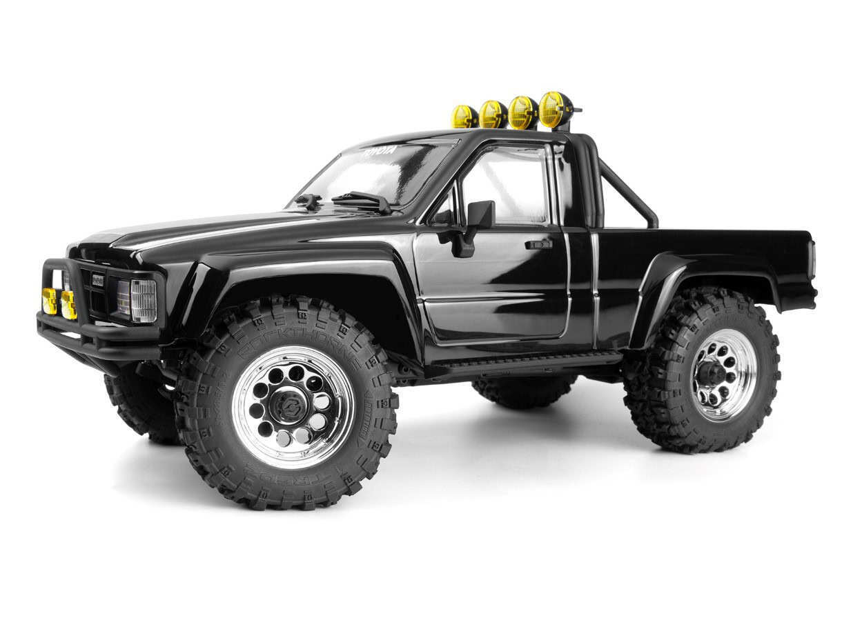 1/18 HPI Racing Venture18 Flux 1985 Toyota Hilux SR5 Brushless Black - hpi1608001 1/18 HPI Racing Venture18 Flux 1985 Toyota Hilux SR5 Brushless Black