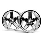 HPI LP29 Wheel MF Type Chrome 3mm Offset (2pcs) HPI33476  