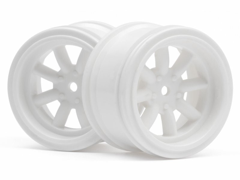 HPI 12mm Hex 31mm Vintage 8 Spoke Wheel (2) HPI3810 - White - hpi3810-jpg HPI 12mm Hex 31mm Vintage 8 Spoke Wheel (2) HPI3810 - White