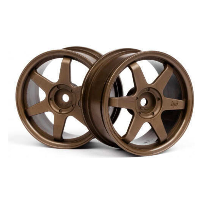 HPI TE37 Wheel 26mm Bronze 0mm Offset Fits 26mm Tire HPI3838 - hpi3838-jpg HPI TE37 Wheel 26mm Bronze 0mm Offset Fits 26mm Tire HPI3838