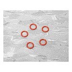HPI Silicon O-Ring SS-045 Red 4.5X6.6mm (5pcs) HPI6823   