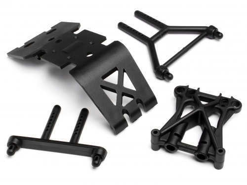 HPI Skid Plate Shock Tower Set E-Savage HPI82014