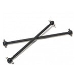 HPI Black Dogbone 9X123mm (2pcs) Savage X HPI86058  