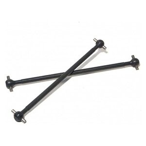 HPI Black Dogbone 9X123mm (2pcs) Savage X HPI86058  
