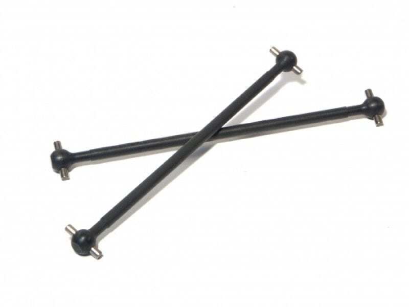 HPI Black Dogbone 9X123mm (2pcs) Savage X HPI86058  