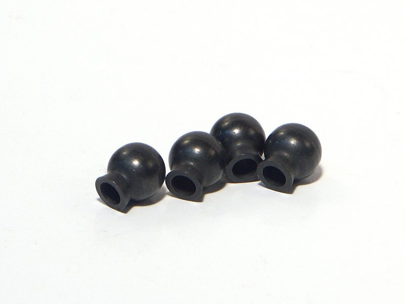 HPI Black Ball 6.8X7.3X3mm (4pcs) Savage X/XL HPI86059  