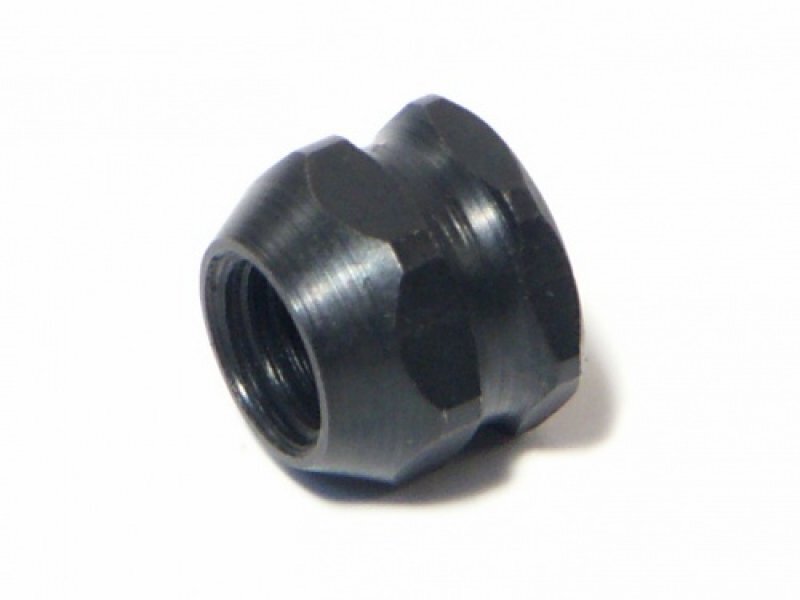 HPI Black Pilot Nut 1/4 - 28 X 8.5mmfor the Firestorm 10T and Savage X (1pcs) HPI86076