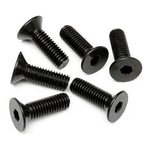 HPI Flat Head Screw M5X16mm Hex Socket (6pcs) HPI94730  