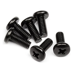 HPI Binder Head Screw M4X10mm (6pcs) HPIZ613   