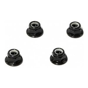 HPI Flanged Lock Nut M5 Black (4pcs) HPIZ682   