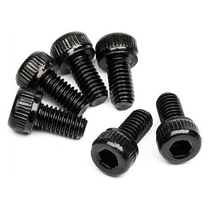 HPI Cap Head Screw M4X8mm Hex Socket (6pcs) HPIZ792   