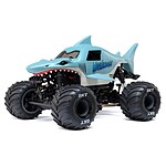 1/18 Losi Mini LMT Megalodon 2S 4X4 RTR Brushed Monster Truck Battery and Charger Included Blue
