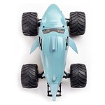 1/18 Mini LMT Megalodon 2S 4X4 RTR Brushed Monster Truck (Battery and Charger Included) - Blue - los01026t3_91 1/18 Mini LMT Megalodon 2S 4X4 RTR Brushed Monster Truck (Battery and Charger Included) - Blue