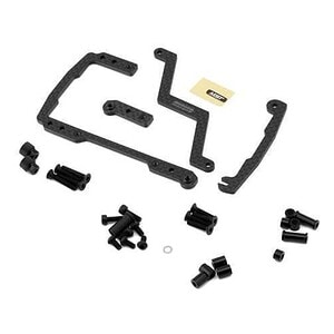 MST RMX/RRX RS Carbon Fiber Shorty Battery Holder Mount Set Black MXS-210657BK