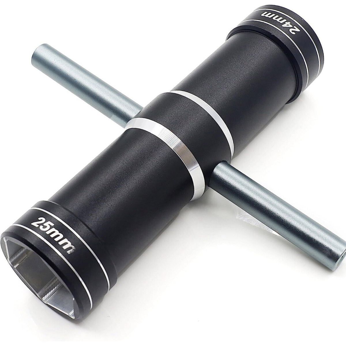 PowerHobby 24mm/25mm/4mm/5mm Aluminum 4-Way Hex Wheel Wrench PHB5775