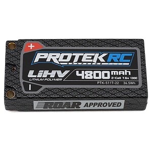 ProTek RC 2S 130C Low IR Si-Graphene + HV LCG Shorty LiPo Battery PTK-5117-22