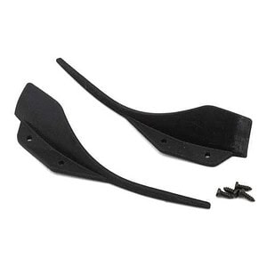 24K RC Technology Seiji S14 Kouki Rear Canards w/Hardware 2-Pack TAF31010