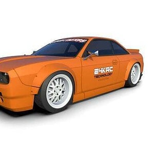 24K RC Technology 1/10 1997 Nissan 240SX S14 Boss V2 Drift 257mm Wheelbase - TAF80000 - Body (Clear)