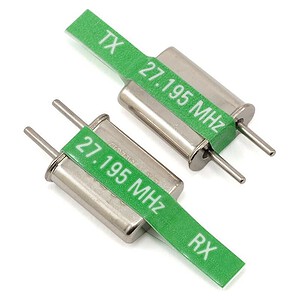 Traxxas Crystal Set (Channel 5/Green - 27.195) (TX/RX) TRA2035