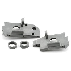 Traxxas Rear Side Plate (2) (Nitro 4-Tec) Grey TRA4824A