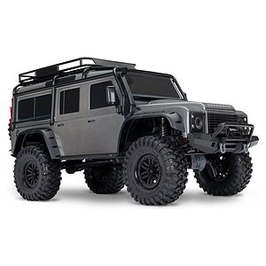 1/10 TRX-4 Scale & Trail Rock Crawler w/Land Rover Defender Body Silver 82256-4-SLVR