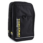 RC car racing backpack with YOKOMO branding.