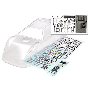 Traxxas 1/10 Slash Modified TRA10423 Body (Clear)