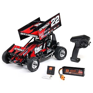 1/10 22S Sprint RTR with Battery and Charger Red:  2WD